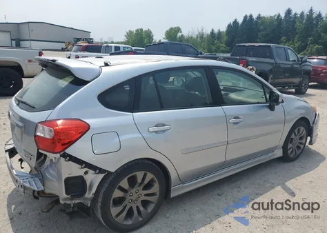 2013 Subaru Impreza Sport Limited from USA, damaged, VIN JF1GPAS63D2863280
